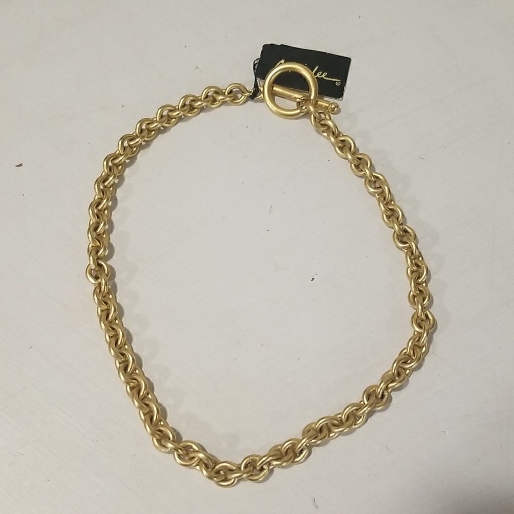 Vintage Cookie Lee Chain Necklace with tags